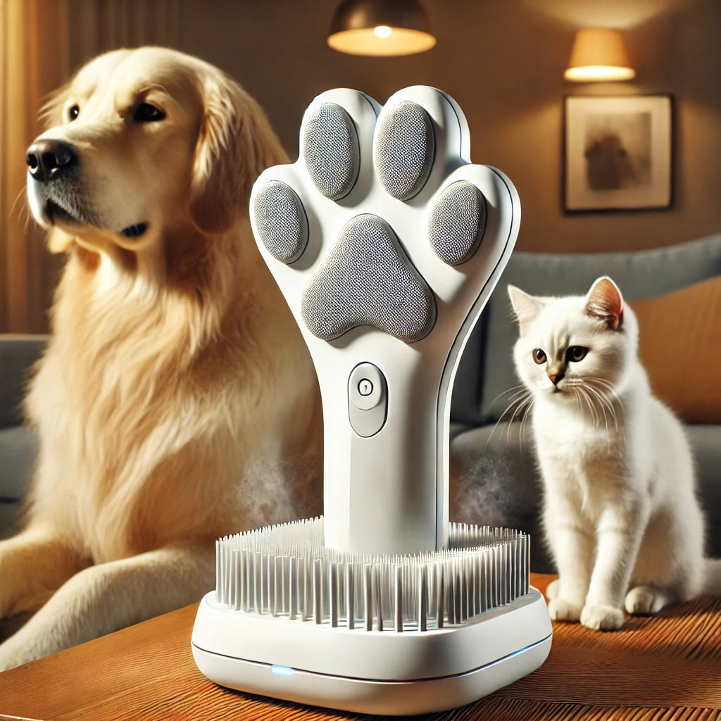 3 in 1 Steamy dog/cat brush?